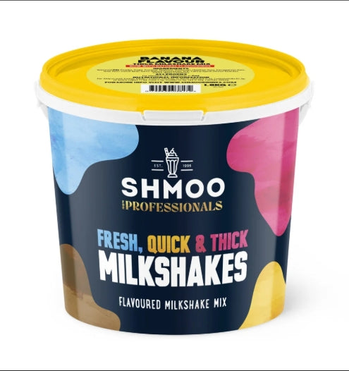 Shmoo Banana Thick Milkshake Powder Mix 1.8kg