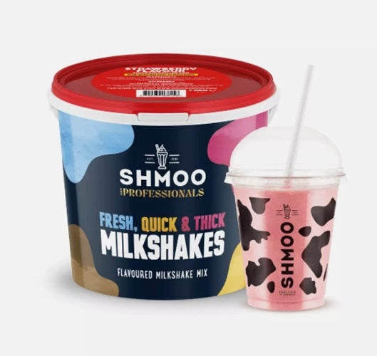 Shmoo Strawberry Thick Milkshake Powder Mix 1.8kg