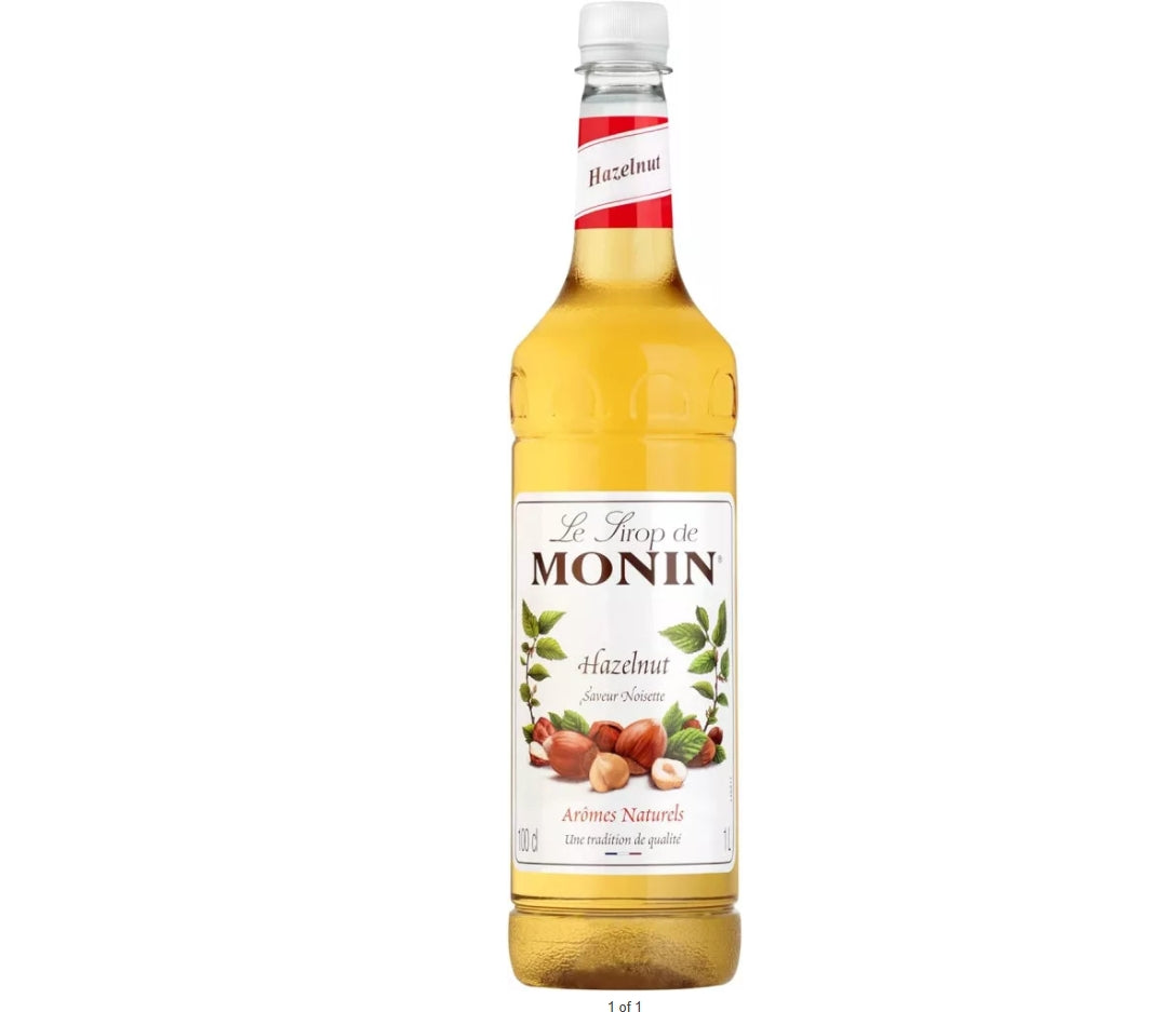 MONIN Hazelnut Syrup - 1 Litre