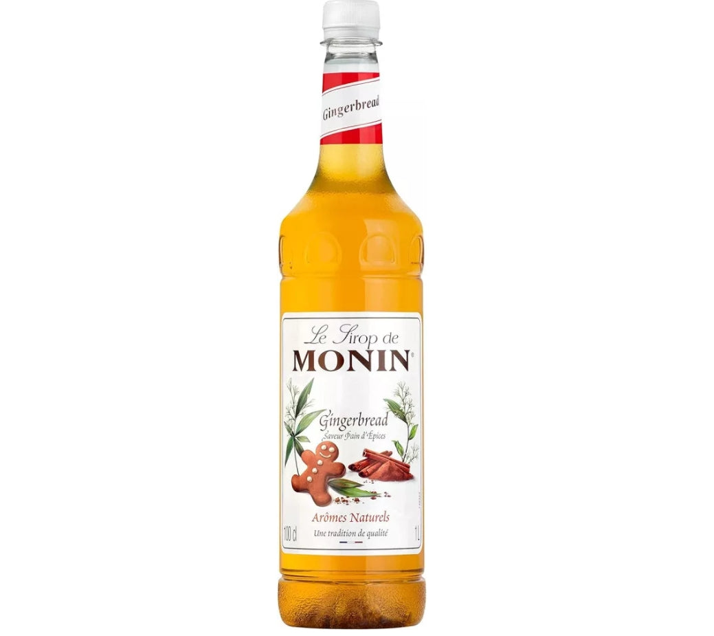 MONIN Gingerbread Syrup - 1 Litre