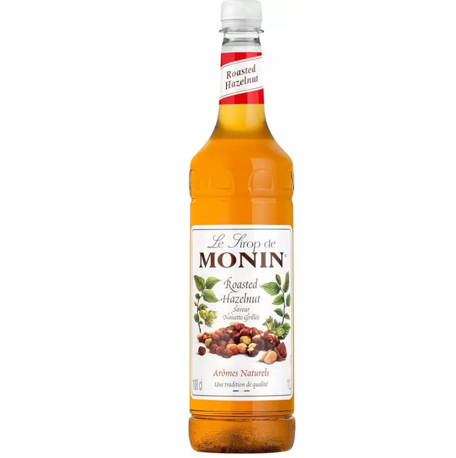 MONIN Roasted Hazelnut Syrup - 1 Litre