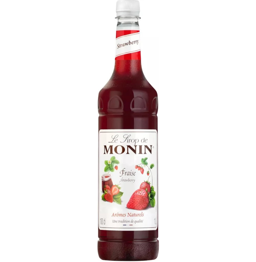 MONIN Strawberry Syrup - 1 Litre