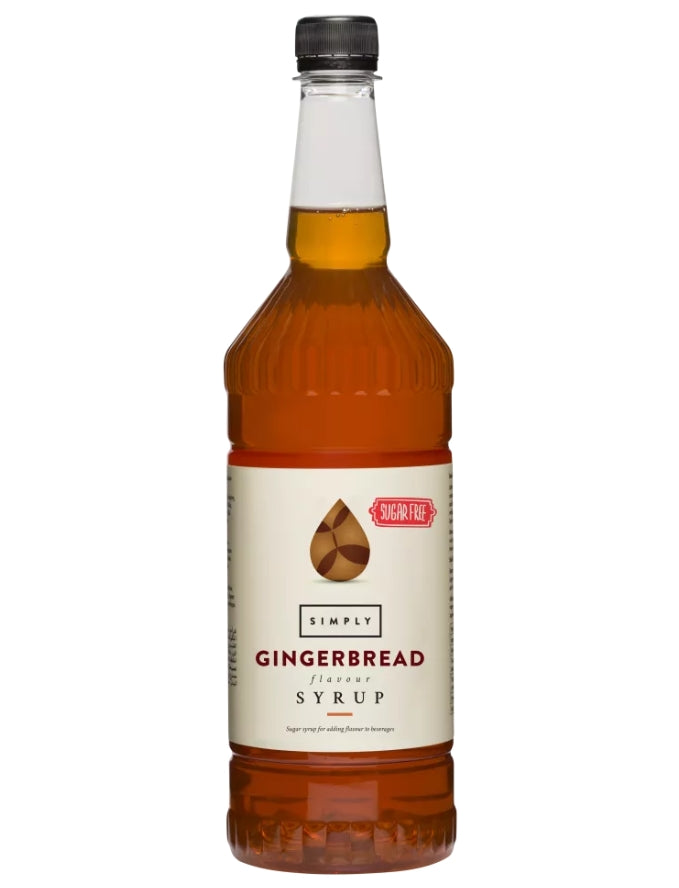 Simply Sugar Free Gingerbread Syrup - 1 Litre