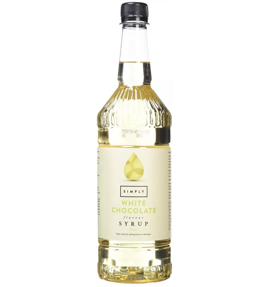 Simply White Chocolate Syrup - 1 Litre