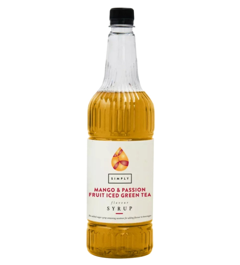 Simply Mango & Passion Fruit Iced Tea Syrup - 1 Litre