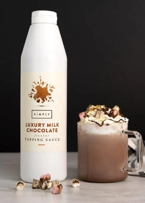 Simply Luxury Milk Chocolate Topping Sauce 1kg
