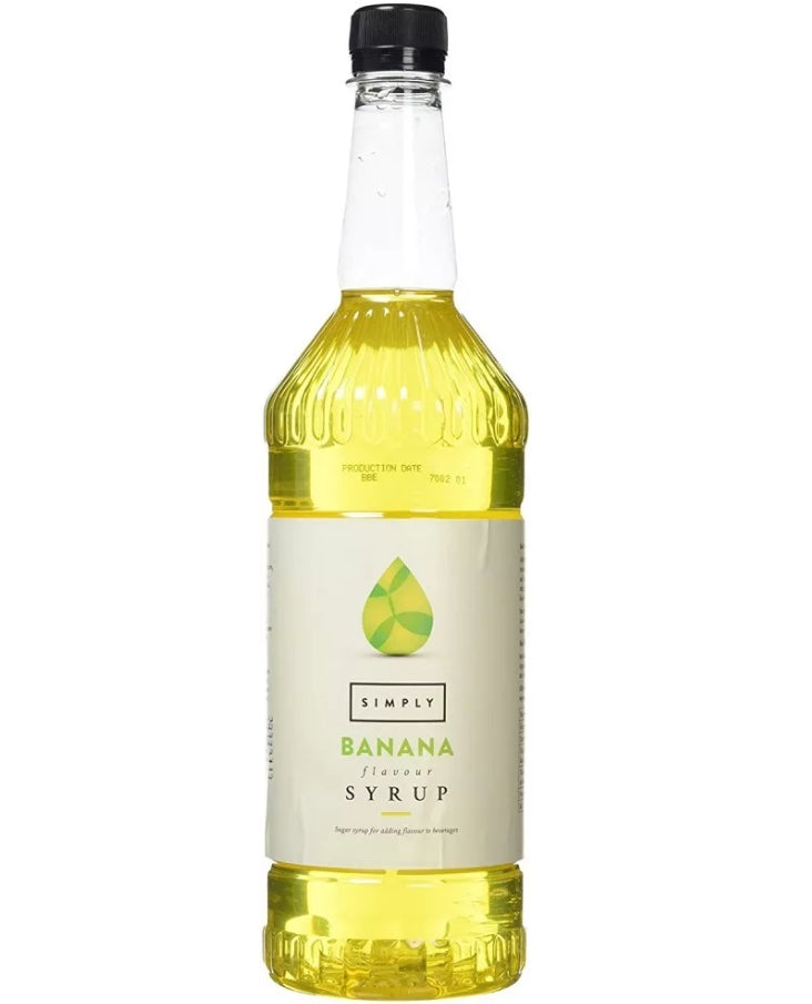 Simply Banana Syrup - 1 Litre